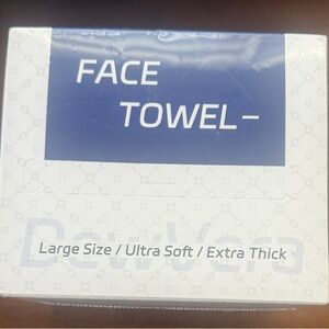 White Face Towels - Large Size